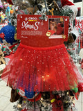 Gonnellina tutú tulle glitter per cani CROCI 28/60cm