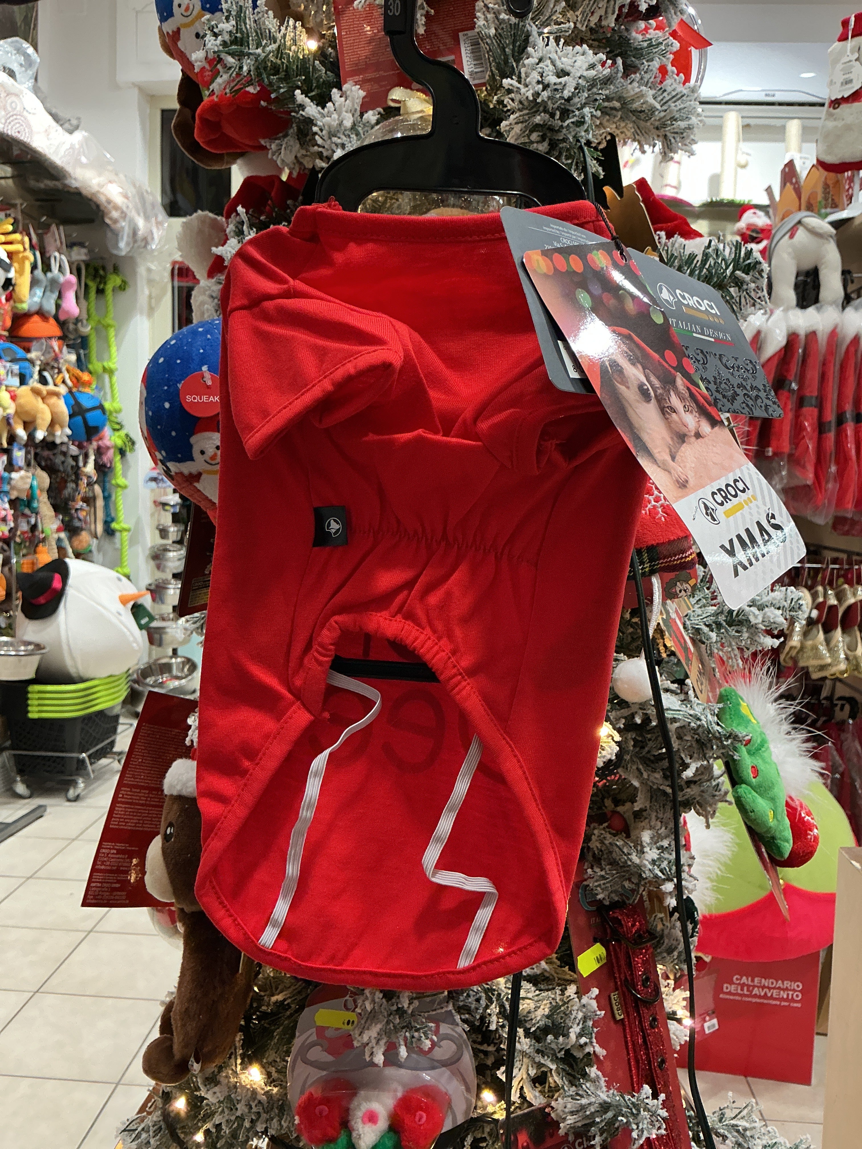 Maglia natalizia per cani renna CROCI