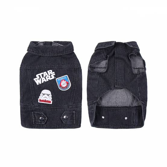 Giubbino cane jeans star wars xs