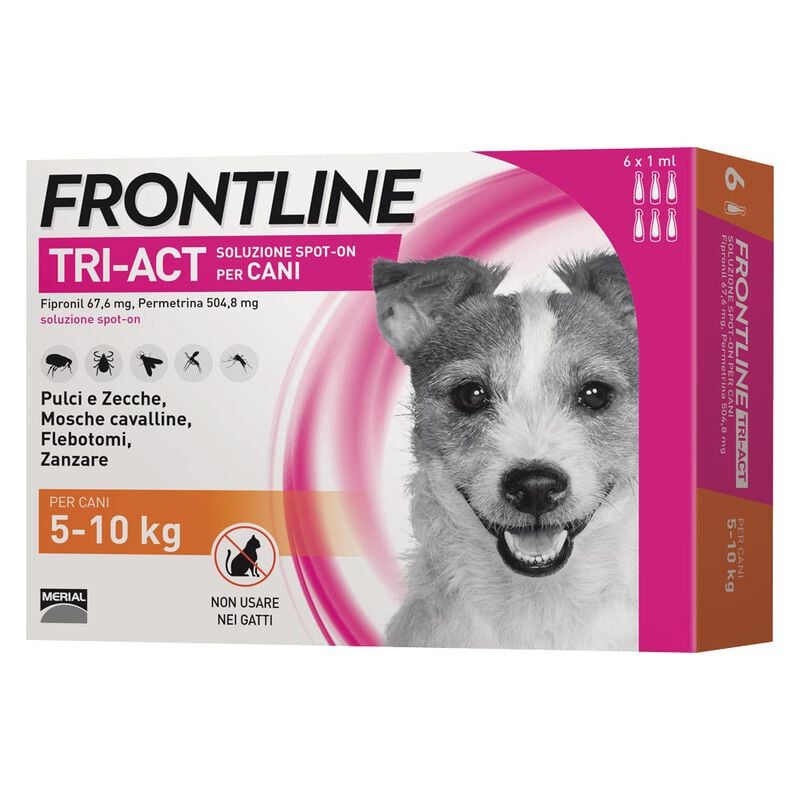 Frontline triact cane 5-10 kg
