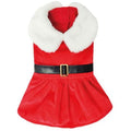 Vestitino per cani natalizio santa girl xmas croci