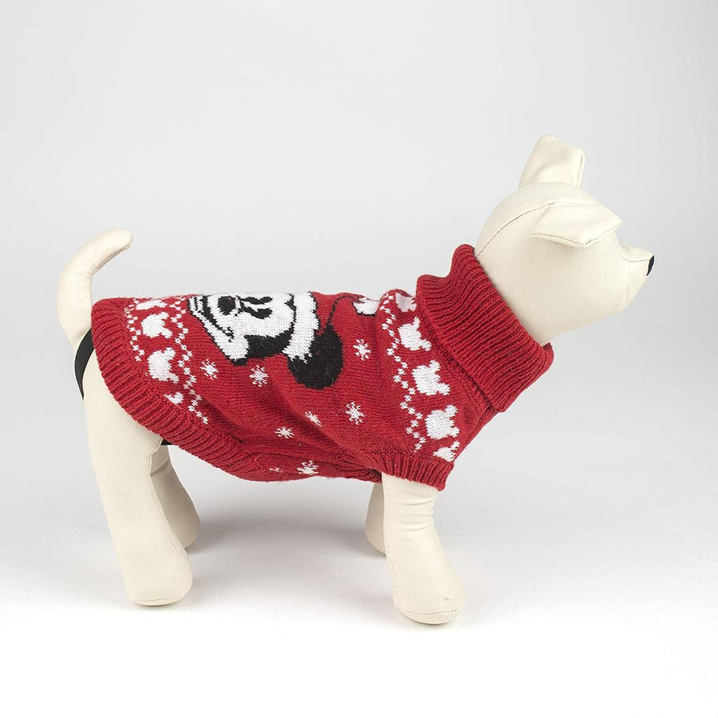 Maglioncino per cani natalizio mickey mouse Disney
