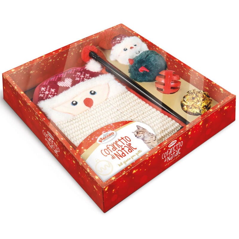 Cofanetto regalo Natale gatto RECORD