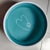 Ciotola in ceramica per cani e gatti TRIXIE con scritta ALL YOU NEED IS LOVE AND A PETS